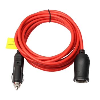 12 V 24 V Bricheta Cablu de Extensie Plug cu Siguranță de 10A 3,6 M Fitil 1188