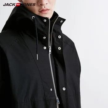 JackJones Barbati Mid-lungime Bumbac Moda Brodate Strat de Streetwear| 219121539 1203