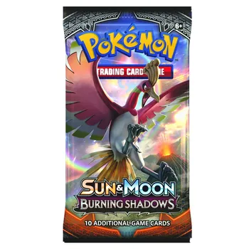324Pcs Pokemon TCG: Sun & Moon Ardere Umbre Sigilate 36 Pungi Sigilate de Rapel Cutie de Colectie Carte de Joc de Tranzacționare Jucarii 17