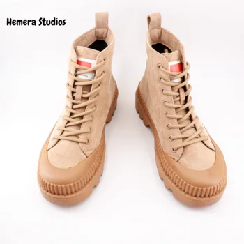 Hemera Studios femei cizme pantofi 2020 platforma dantela-up multi-colorate Adidași de moda noua colectie 1771