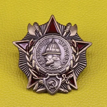 URSS Ordinul Alexander Nevsky pin Sovietice, medalia, insigna de onoare ww2 replica militare brosa pentru bărbați patriot bijuterii cadou 206