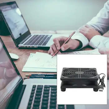9cm/12cm Ventilatorului DC 5V USB de Alimentare Ventilator silentios pentru Router TV Set-Top Box Radiator Cooler DIY Piese de schimb 2430