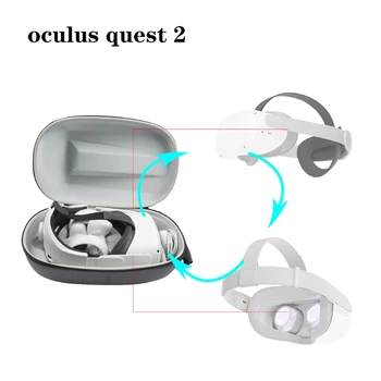 EVA Sac de Depozitare de Călătorie de Protecție Caz care Transportă Capacul Cutiei pentru Oculus Quest 2 62KA 3032