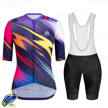 Femeile Ciclism Jersey 2020 Echipa Pro Raudax Ciclism Îmbrăcăminte Uscat Rapid de Curse Sport Mtb Biciclete Jersey Bicicleta Uniformă Triatlon 3228