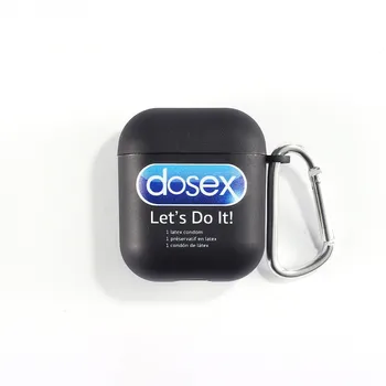 Casti Accesorii pentru Airpods 1 2 Pro Caz Acoperire Dosex Prezervativ Silicon 3D de Design pentru Apple Airpods Pro Wireless Charging Box 3372