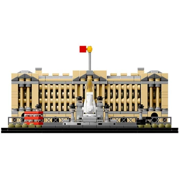21029 Palatul Buckingham Clădire Cu Arhitectură De Puzzle Blocuri De Cărămidă Tehnice Jucării Pentru Copii Cadouri 3637