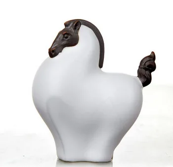 F Mov Nisip Ceramice Cal Acasă Accesorii Decor Modern Ceai Animale De Companie Ceai Juca Accesorii Adornos Para Casa Ouija Figurine 402