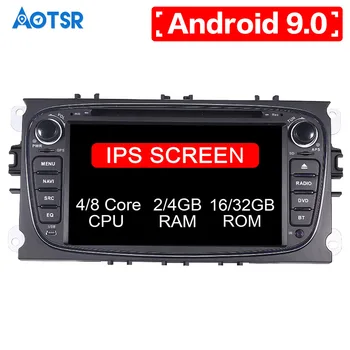 Android 9.0 8 core Masina DVD CD Navigatie GPS Pentru FORD/Focus/S-MAX/Mondeo/C-MAX/Galaxy sistem Multimedia Auto radio Stereo 4463