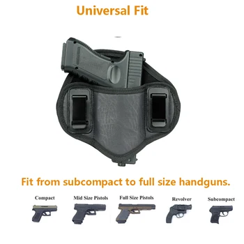 Tactic Pistol Toc Ascuns Carry Dreapta Clip Curea IWB Toc Universal pentru Pistol Glock 17 19 20 21 Beretta