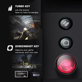 GameSir G4 Pro Bluetooth Wireless Gamepad Controler de Joc pentru Nintendo Comutator / Android / iPhone iOS / PC Magnetic ABXY 4994