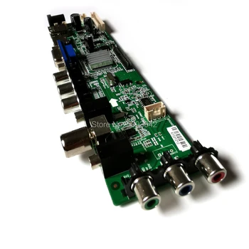 Se potrivesc LP156WH2 (TL)(E1)/(TL)(EA)/(TL)(F1)/(TL)(FA) digital, VGA, USB, ecran de 1366*768 40Pin LVDS DVB-C 3663 controller card kit 536