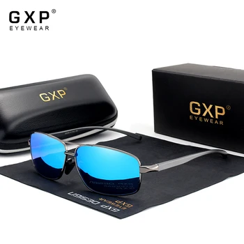 GXP Pătrat Bărbați Femei de Aluminiu și Magneziu de Înaltă Calitate ochelari de Soare Polarizat Lentile UV400 Stil Retro Clasic Shades ochelari de Soare 6135