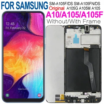 Original, LCD Pentru SAMSUNG Galaxy A10 2019 Display SM-A105F/DS A105FN A105G A105M A105 Ecran LCD Senzor Tactil Digitizer Asamblare 623