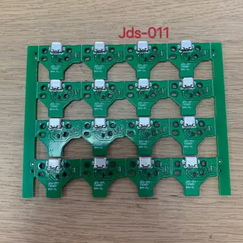 20buc/lot pentru ps4 controler gamepad portul de încărcare pcb socket jds-011 jds 011 12pin cu cablu flex 6890