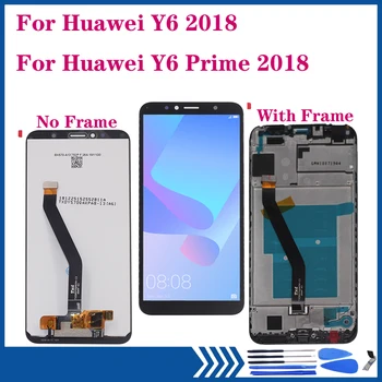 Pentru Huawei Y6 2018 display LCD Touch Ecran Digitizor de Asamblare pentru Y6 Prim-2018 UAT L11 L21 L22 LX3 L31 L42 LCD piese de schimb 761
