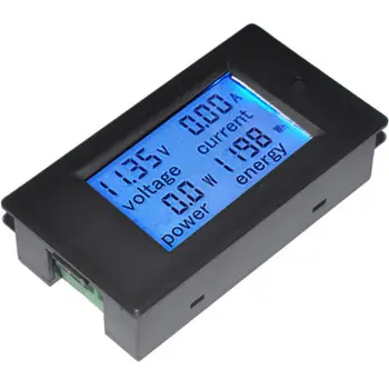 4 în 1 DC 100A Digital cu LED-uri Voltmetru, Ampermetru Energie Tester Metru de Monitor
