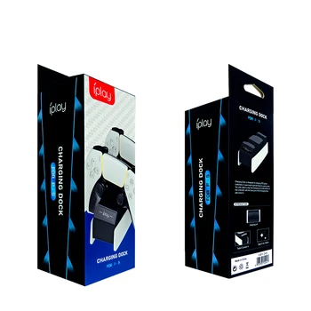 LED-uri Controler Încărcător suport Pentru Sony PS5 Controller Joystick Gamepad Dual USB Stand de Încărcare Stație de Andocare Pentru PS5 Gamepad