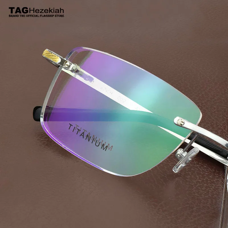 2019 brand de moda de înaltă calitate ochelari ramă cadru de titan ochi ochelari de soare, rame pentru bărbați piața de afaceri rame ochelari de cumpara online |