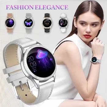 2021 Noi KW20 Bluetooth Smart Watch Femei Lady Suport Full Screen Monitor de Ritm Cardiac Sport Smartwatch pentru IOS, Android Telefon 10192