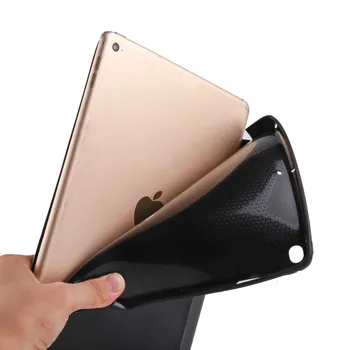 Pentru iPad Mini 5 4 3 2 1 Caz TPU Moale Capacul din silicon full-unghi de garda + PU piele Smart case pentru iPad Mini 2 5 2019 Cazul Fondului 10372
