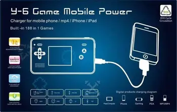 Retro Joc de putere mobil cu 188 retro classic games 4000mAh Portabil Power bank baterie pentru Telefon 116123