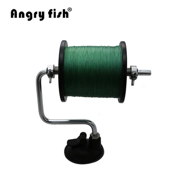 Angryfish Aluminiu Portabil De Linie De Pescuit Bobină Bobină Bobină Spooler Sistem Aborda Instrument Ventuza Mare Crap Pescuit Instrumente 135301