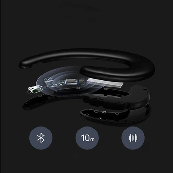 Căști fără fir Bluetooth Căști pentru Ureche Nedureros Cască Pentru iPhone Xiaomi Samsung Conducție Osoasă Cască Bluetooth 14161