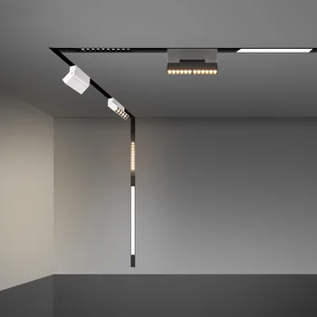 6W 12W Cale Magnetică Lumini Suspendate LED lumina Reflectoarelor cu LED-Magnetic de Cale Ușoară de Iluminat pentru Casa Magazin de Haine Magazin de galerie de Artă 14980
