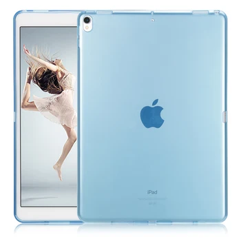 Pentru iPad 10.5 2019 Caz, rezistent la Șocuri Transparent Moale TPU Silicon Capacul din Spate pentru iPad Air 3 2019 10.2 Aer 1 Air 2 9.7 inch Caz 2020