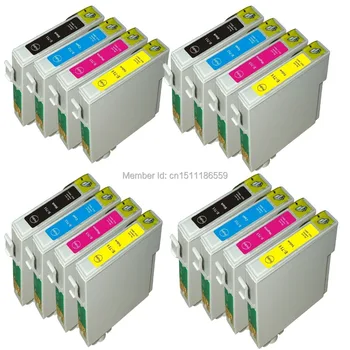 4 Set Compatibil cu Cartușele de Cerneală pentru Epson stylus SX105 SX115 SX205 SX215 SX415 SX515 SX515W Inkjet Printer 23176