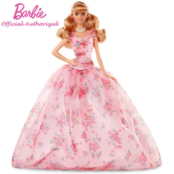 Papusa Barbie Girl Jucărie Editie Limitata de 12 Inch Rochie de Seara Accesoriu Frumoasa Printesa de naștere. Cadou pentru Copii Pretind GHT41 3616