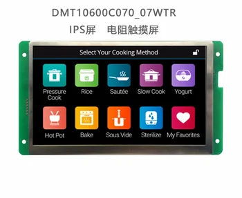 DMT10600C070_07W 7 inch DWIN port serial HD IPS ecran RTC ecran tactil music player... 3833