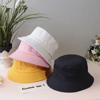 2020 nou de macaron culoare lumina bord pescar pălărie de sex feminin de vară Japoneză student cuplu bazinul pălării de bumbac pescar pălării 4735