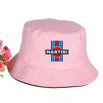 2019 noi Martini Racing Imprimare Panama Pălărie Găleată de Înaltă Calitate Capac de Vară Sport Capac Parasolar Pescuit Pescar Pălărie 4982
