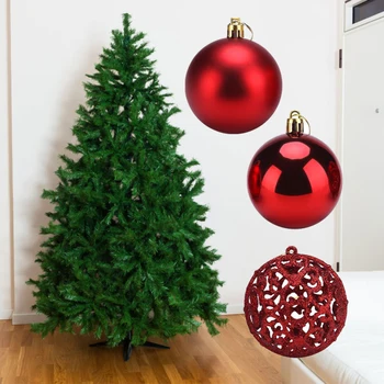 Bile pentru Pomul de crăciun Ornament Pandantiv Acasă Festival Decro 2021 anul Nou, decoratiuni de Craciun pentru casa de Crăciun în aer liber, decor de perete 51491