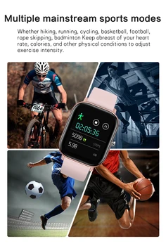 Moda Barbati ceas inteligent ecran Color Pentru iPhone/Android smartwatch Heart rate monitor somn informații inteligente banda Pentru femei+cutie 7687