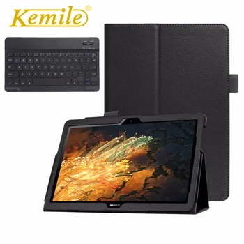 Kemile Bluetooth Tastatură Caz Pentru Huawei MediaPad T3 10 AGS-L09 AGS-L03 9.6 Tableta Slim Smart din Piele de Caz Capacul suportului