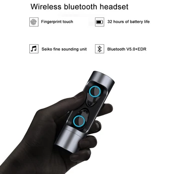 X8 TWS Bluetooth V5.0 Cască de control Tactil rezistent la apa Wireless căști Mini Gemeni Stereo Earbud Cască Pentru xiaomi PC Telefon