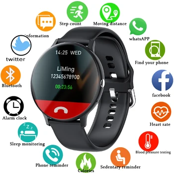 LIGE Noul Smart Bluetooth Suna Ceasul Bărbați Femei Rata de Inima Sports tracker de fitness Brățară Ceas Barbat pentru Android IOS Xiaomi, Huawei