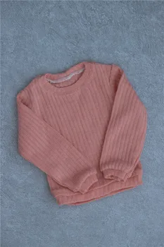 BJD haine papusa gât rotund pulover de culoare unică Pură de culoare se potrivesc pentru 1/3 1/4 1/6 BJD SD MSD YOSD Unchiul papusa accesorii
