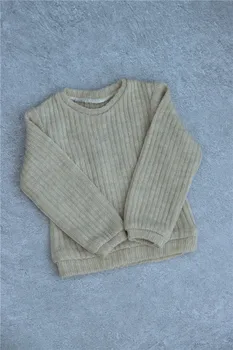 BJD haine papusa gât rotund pulover de culoare unică Pură de culoare se potrivesc pentru 1/3 1/4 1/6 BJD SD MSD YOSD Unchiul papusa accesorii