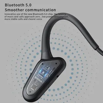Bluetooth 5.0 Z2 Căști fără Fir cu Conducție Osoasă Căști Sport în aer liber cu Cască Cu Microfon Handsfree HD Apel Căști