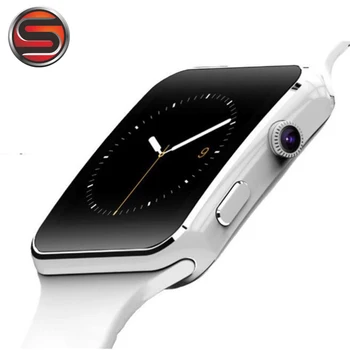 X6 Ceas Inteligent Suport SIM Card TF Bluetooth Smartwatch pentru iPhone Xiaomi Telefon Android cu Camera Touch Screen Pentru G16